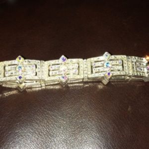 Rhinestone Stretchy Bracelet